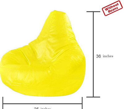 35% OFF on Bean It Up! XL Teardrop Bean Bag - Without Beans Yellow 35% OFF on Bean It Up! XL Teardrop Bean Bag - Without Beans Yellow