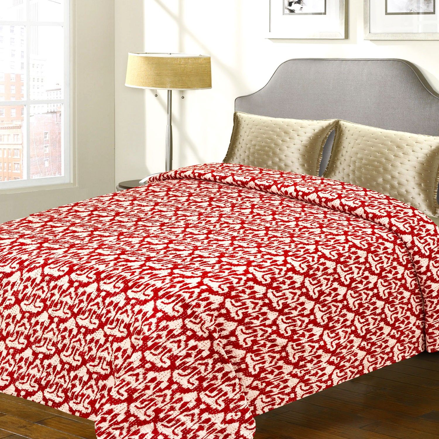 31% OFF on Aapno Rajasthan Cotton Double Bed Cover