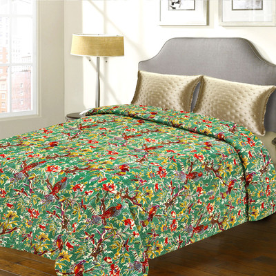 31% OFF on Aapno Rajasthan Cotton Double Bed Cover