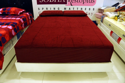 Royal Bed Protector Cotton King Bed Cover