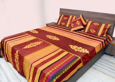 15% OFF on Aditya Silk Double Bed Cover 15% OFF on Aditya Silk Double Bed Cover