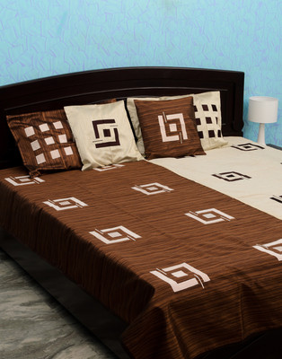 44% OFF on Isha Collections Silk, Cotton, Velvet Double Bed Spread