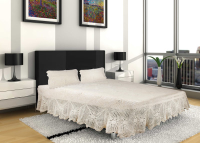 28% OFF on AMG International Cotton Single Bed Cover