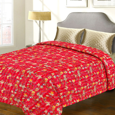 31% OFF on Aapno Rajasthan Cotton Double Bed Cover