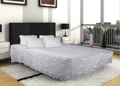 12% OFF on AMG International Cotton Double Bed Cover