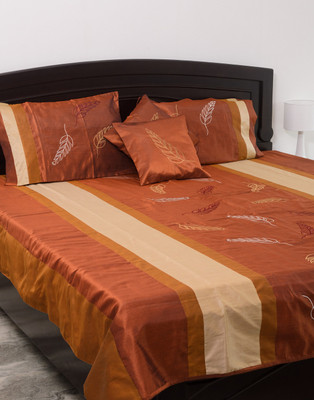 25% OFF on Kalasansar Polyester, Cotton Double Bed Cover 25% OFF on Kalasansar Polyester, Cotton Double Bed Cover