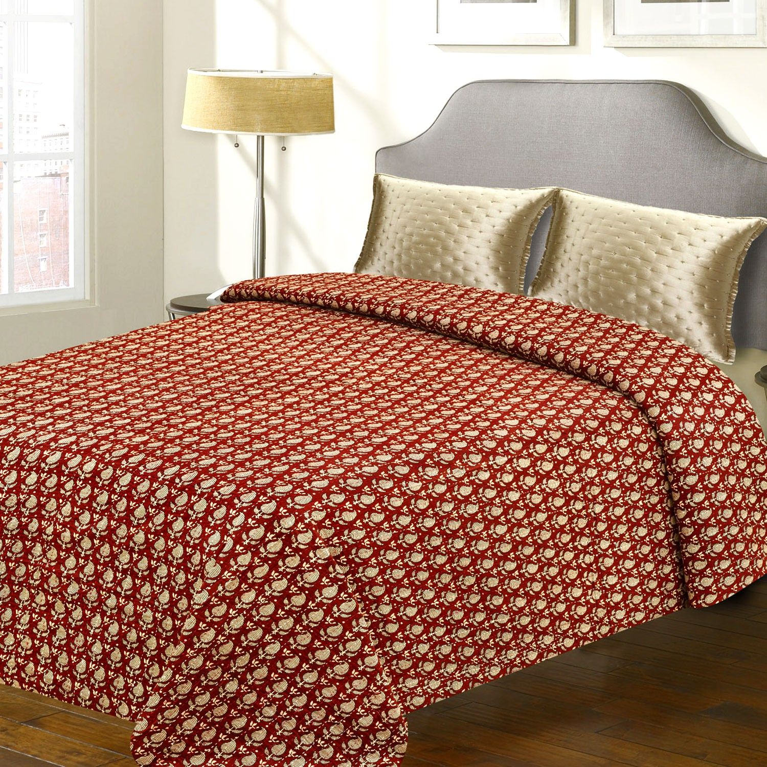 31% OFF on Aapno Rajasthan Cotton Double Bed Cover