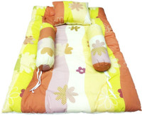 Wonderkids Flora Print Polyester, Cotton Bedding Set