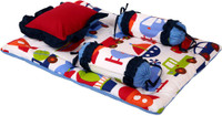 Bacati Velcro Cotton Bedding Set