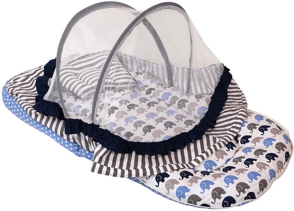 Bacati Velcro Cotton Bedding Set