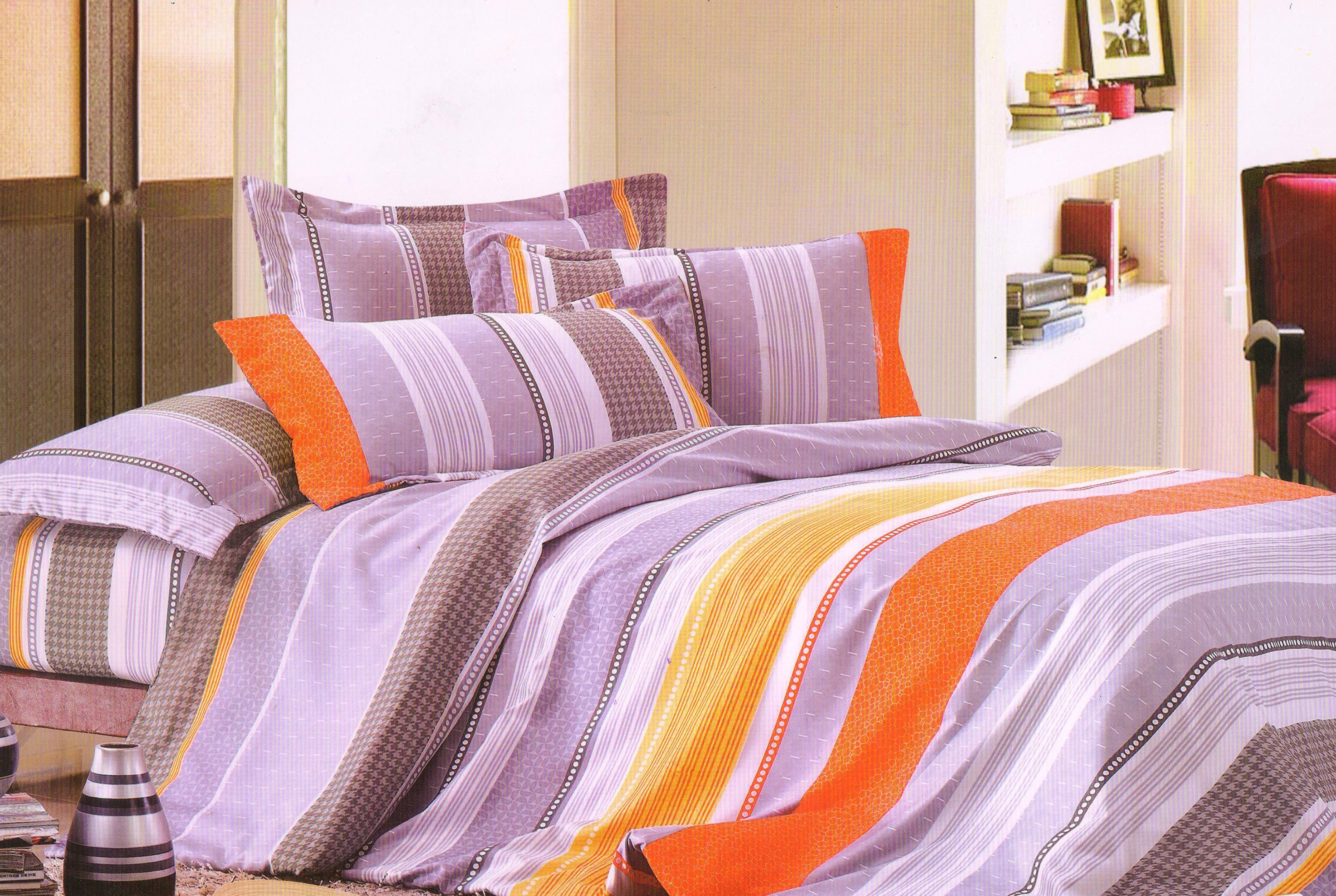 Valtellina Ruby 4Pc Polycotton Bedding Set
