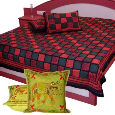 25% OFF on JaipurRaga Bedsheet Cotton Bedding Set 25% OFF on JaipurRaga Bedsheet Cotton Bedding Set