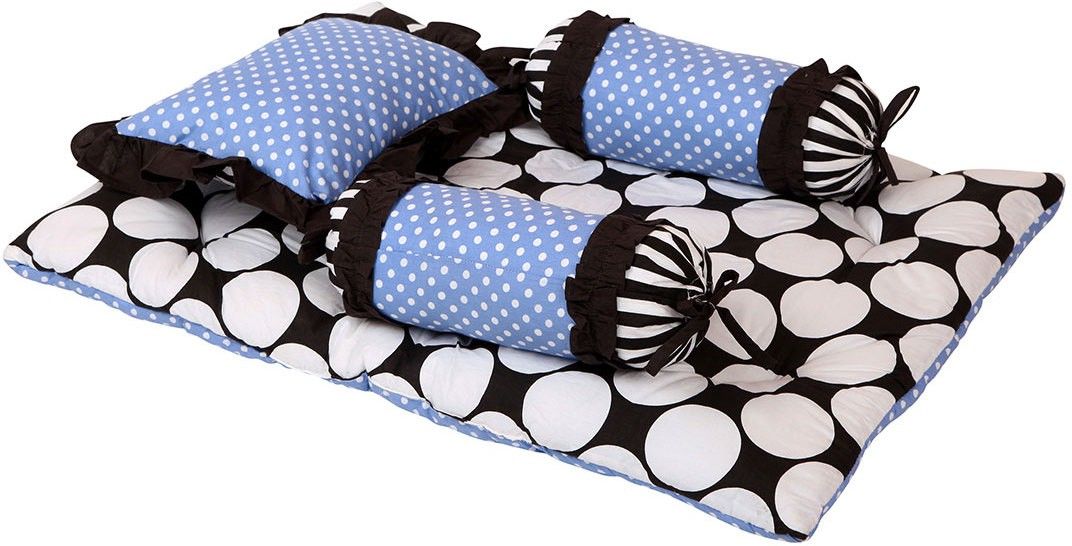 Bacati Velcro Cotton Bedding Set