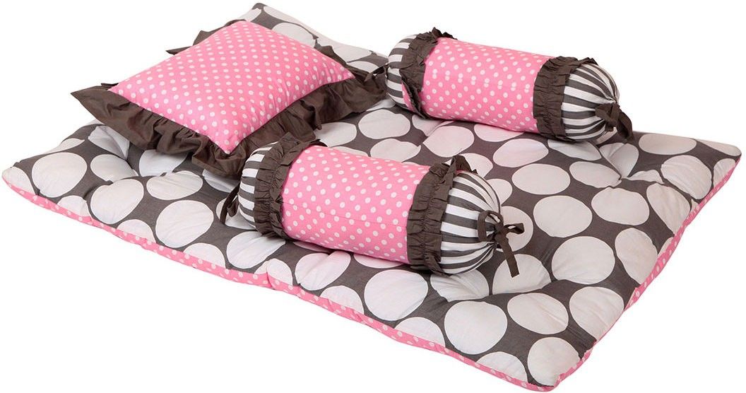 Bacati Velcro Cotton Bedding Set