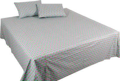 26% OFF on Adt Saral Shades Of Happy Cotton Bedding Set