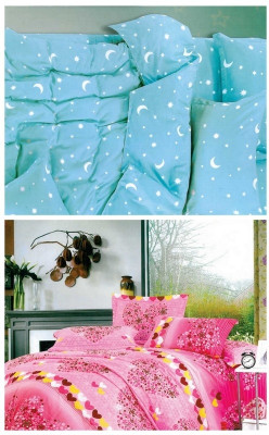 50% OFF on Fabhomes Combo Polycotton Bedding Set