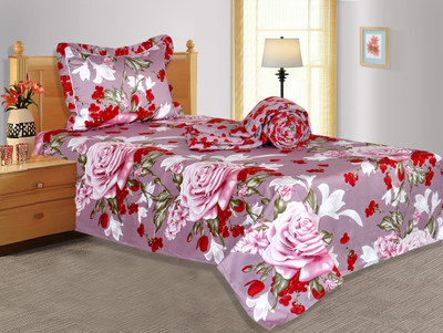 34% OFF on Salona Bichona Mixtoria Cotton, Satin Bedding Set