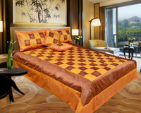 El Sandalo Shades of Paradise Raw Silk Bedding Set