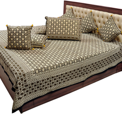 55% OFF on Little India Ethnic Cotton Bedding Set