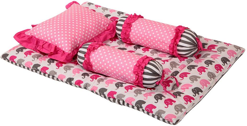 Bacati Velcro Cotton Bedding Set