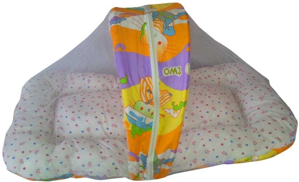 Glitz Baby Shades of Orange Cotton Bedding Set