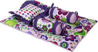 Bacati Velcro Cotton Bedding Set