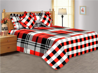 34% OFF on Salona Bichona Mixtoria Cotton Bedding Set