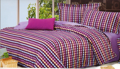 58% OFF on Wrap Cotton Geometric Double Bedsheet
