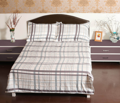 60% OFF on Aalidhra Polyester Silk Blend Checkered Double Bedsheet 60% OFF on Aalidhra Polyester Silk Blend Checkered Double Bedsheet