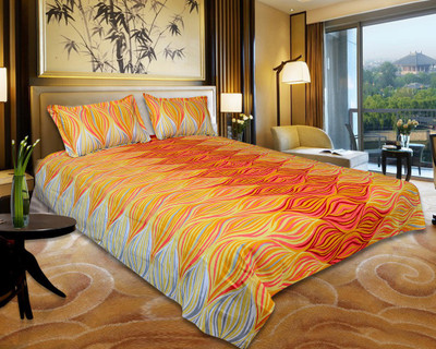 65% OFF on Floor Fashion Cotton Abstract Double Bedsheet 1 Double Bedsheet, 2 Pillow Covers, Multicolor 65% OFF on Floor Fashion Cotton Abstract Double Bedsheet 1 Double Bedsheet, 2 Pillow Covers, Multicolor