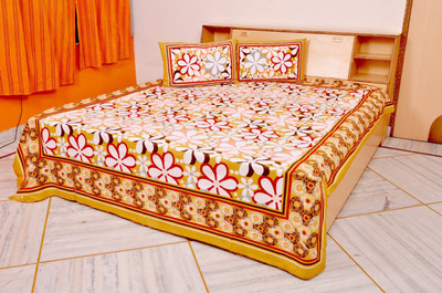 60% OFF on Popular Cotton Printed Double Bedsheet 60% OFF on Popular Cotton Printed Double Bedsheet