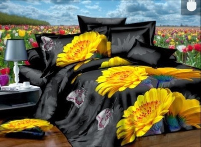58% OFF on Silver Thread Polycotton Floral Double Bedsheet 1 Bedsheet, Multicolor 58% OFF on Silver Thread Polycotton Floral Double Bedsheet 1 Bedsheet, Multicolor