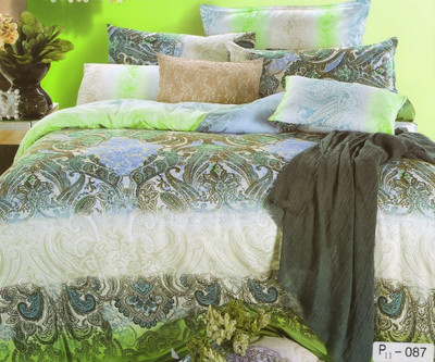 50% OFF on Solitaire Cotton Printed Double Bedsheet