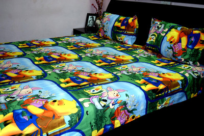 Rajasthani Decor Cotton Printed Double King Bedsheet Rajasthani Decor Cotton Printed Double King Bedsheet