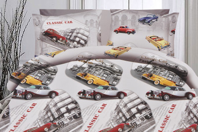 52% OFF on Elegance Polycotton Printed Double Bedsheet