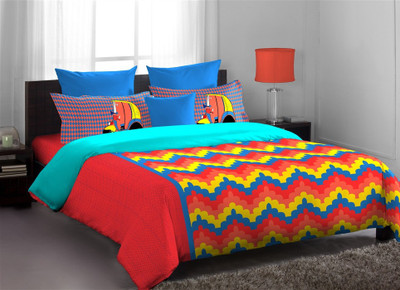 20% OFF on Home Expressions USA Cotton Printed Double Bedsheet 1 Bed Sheet, 2 Pillow Covers, Multicolor 20% OFF on Home Expressions USA Cotton Printed Double Bedsheet 1 Bed Sheet, 2 Pillow Covers, Multicolor