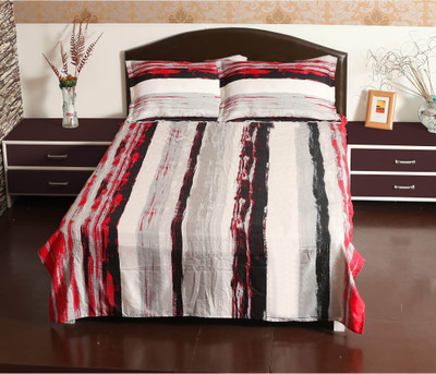 60% OFF on Aalidhra Polyester Silk Blend Printed Double Bedsheet 1 Double Bedsheet and Two Poillow Covers, Multicolor 60% OFF on Aalidhra Polyester Silk Blend Printed Double Bedsheet 1 Double Bedsheet and Two Poillow Covers, Multicolor