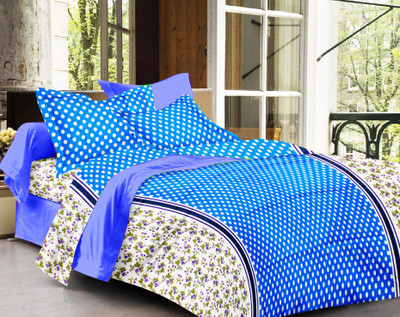 70% OFF on Ahmedabad Cotton Cotton Floral Double Bedsheet 1 Bedsheet, 2 Pillow Covers, Multicolor 70% OFF on Ahmedabad Cotton Cotton Floral Double Bedsheet 1 Bedsheet, 2 Pillow Covers, Multicolor