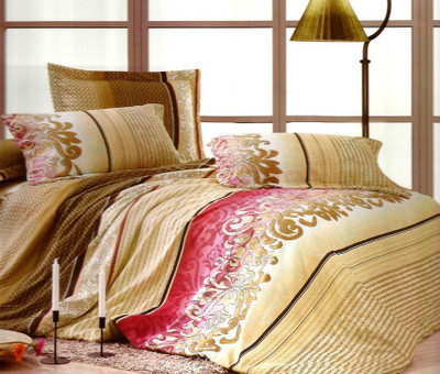 57% OFF on Reliable Polycotton Floral Double Bedsheet