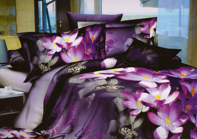 51% OFF on ZigmaCollections Cotton Printed Double Bedsheet