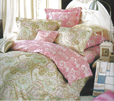 6% OFF on Aarco Cotton Self Design Double Bedsheet