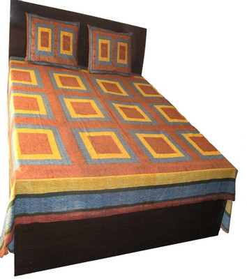 4% OFF on Charu Exports Cotton Printed Double Bedsheet