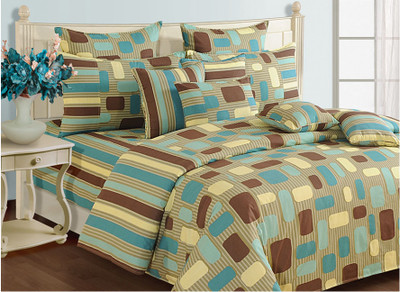 12% OFF on Swayam Cotton Printed Double Bedsheet