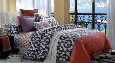 11% OFF on Over The Top Cotton Floral Double Bedsheet