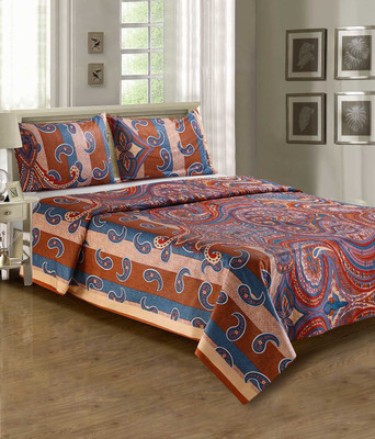 40% OFF on Anubhutee Cotton Printed Double Bedsheet 40% OFF on Anubhutee Cotton Printed Double Bedsheet