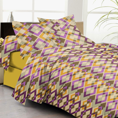 61% OFF on Lali Prints Cotton Floral Double Bedsheet 1 Bedsheet, 2 Pillow Covers, Purple 61% OFF on Lali Prints Cotton Floral Double Bedsheet 1 Bedsheet, 2 Pillow Covers, Purple