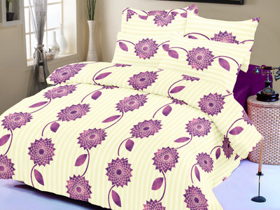 25% OFF on Caps Satin Floral Double Bedsheet 25% OFF on Caps Satin Floral Double Bedsheet
