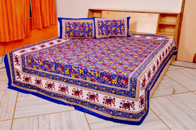 61% OFF on Popular Cotton Printed Double Bedsheet 61% OFF on Popular Cotton Printed Double Bedsheet