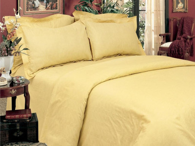 Weaves Cotton Solid Double Bedsheet