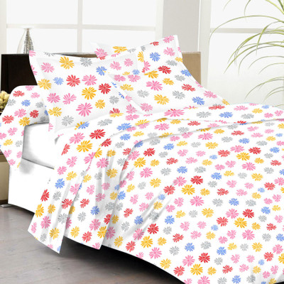 61% OFF on Lali Prints Cotton Floral Double Bedsheet 1 Bedsheet, 2 Pillow Covers, Red 61% OFF on Lali Prints Cotton Floral Double Bedsheet 1 Bedsheet, 2 Pillow Covers, Red